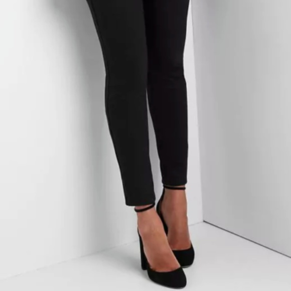 Gap Maternity Full Panel Ponte Leggings Gray - Picture 3 of 5